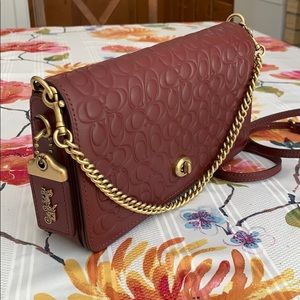 Coach Dinky in Signature Leather